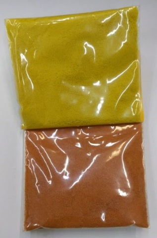 Woodland Scenics T-48 Flowers Yellow/Orange/Red & Beige 1-1/2 Cu. In.(Pack of 4)