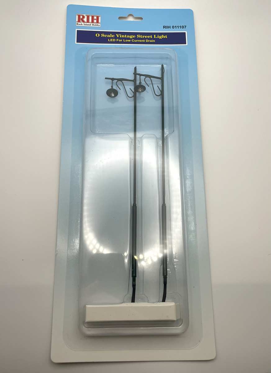 Rock Island Hobby 011107 O Vintage Street Light (Pack of 2)