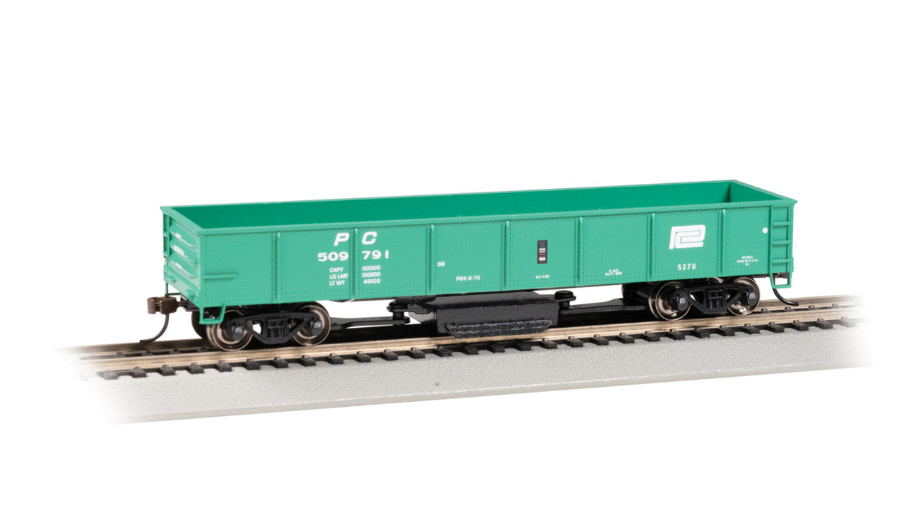 Bachmann 16341 HO Penn Central Track Cleaning 40' Gondola #509791