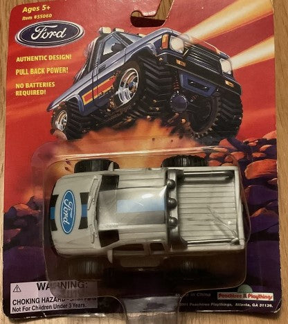 Peachstate 55260 1:87 Die-Cast Pull Back Power Ford F150 w/Mud Tires