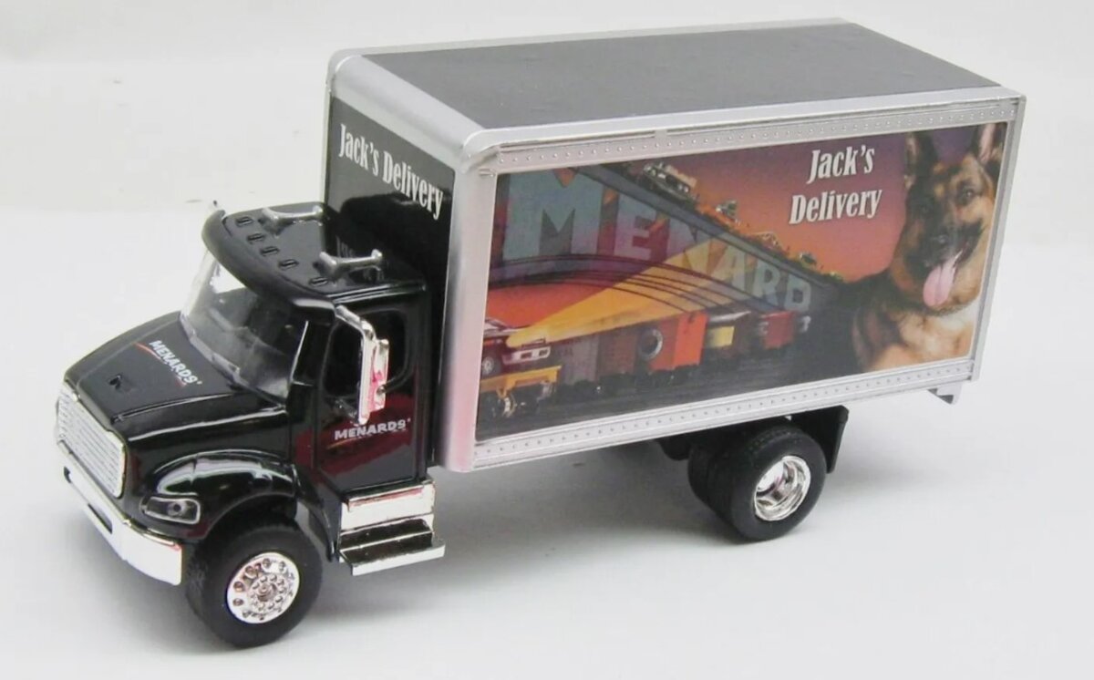 Menards 279-3845 1:48 Scale Gold Line Collection Jack's Delivery Box Truck