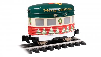 Bachmann 96294 G Christmas NP&S Motorized Eggliner