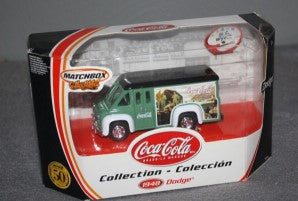 Matchbox 96874 1:43 Coca-Cola 1948 Dodge Delivery Van Collection By N.C. Wyeth