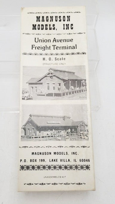 Magnuson Models 439-515 HO Scale Freight Terminal Building Kit