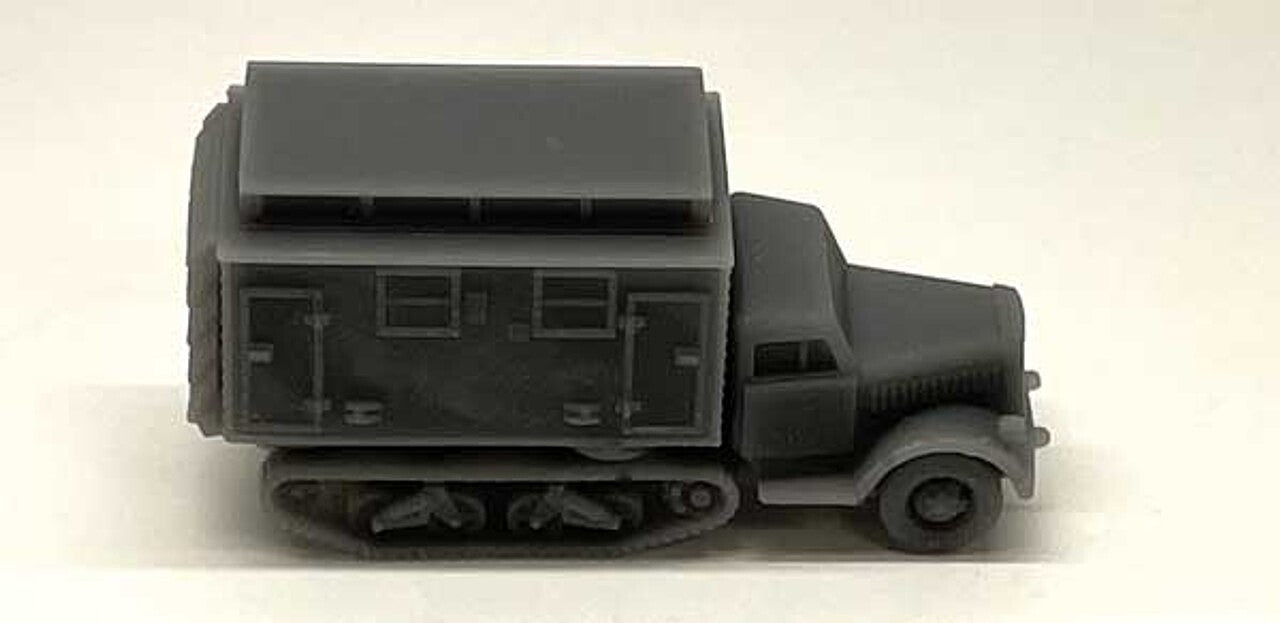 Phoenix Precision Models 30055 N Half-Track Ambulance with Open Door Resin Kit