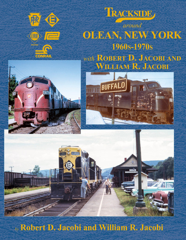 Morning Sun Books 1779 Trackside around Olean, New York '60s-'70s Hardcover Book
