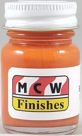 MCW Finishes 6986 Big Bad Orange Lacquer Enamel Paint (Pack of 6)