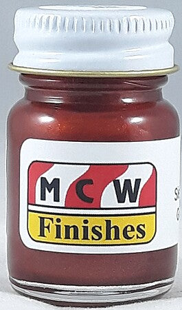 MCW Finishes 5605 Sierra Gold Metallic Lacquer Enamel Paint (Pack of 6)