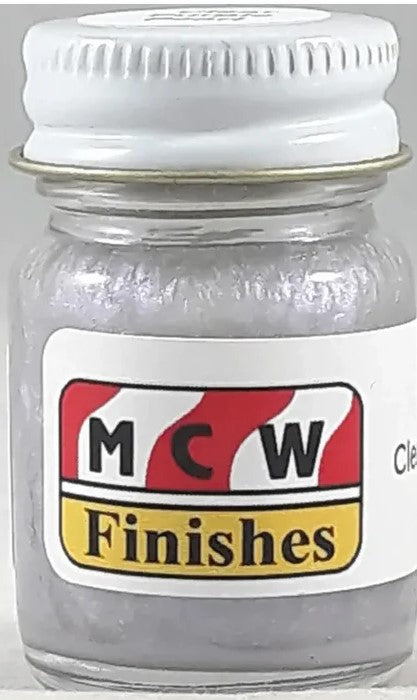 MCW Finishes 1022 Violet Pearl Clear Enamel Paint - 15 ml. Bottle (Pack of 6).