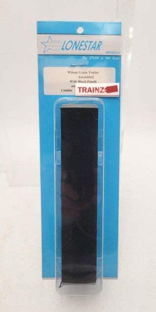 Lonestar Models LS6006 HO Scale Wilson Grain Trailer W/Black Panels & Tarp