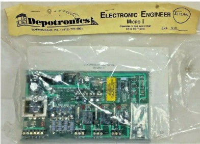 Depotronics 1094 Electronic Engineer Micro I/AC & DC Trains/3 Rail & 2 Rail