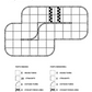 RCP SETR-C20414-01 50cm Grey Short Oval Track