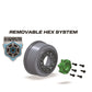 Louise R/C LT3354SB MT-Uphill Speed 1:8 Monster Truck Tires, 0" & 1/2" Offset