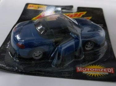 Maisto 25001 1:38 Power Racer Strange Blue Porsche Motorized