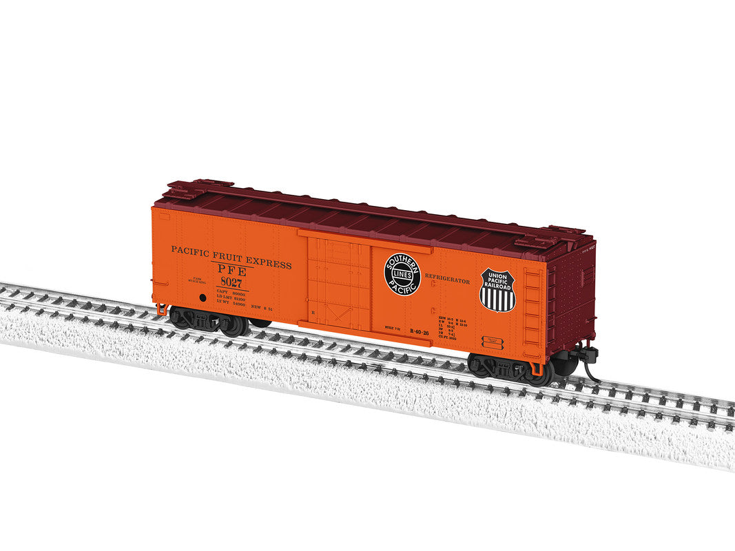 Lionel 2354060 HO Pacific Fruit Express 40' Steel Reefer Car #8027