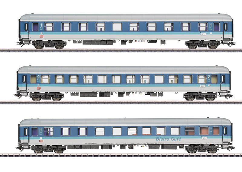 Marklin 43900 HO German Federal RR InterRegio Era V Passenger Car (Set of 3)