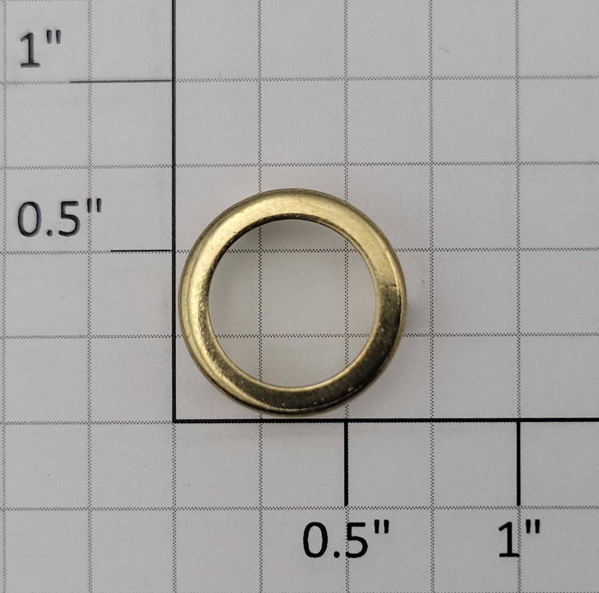 Lionel 210-7 S Gauge Brass Turnout Track Switch Lantern Lens Ring