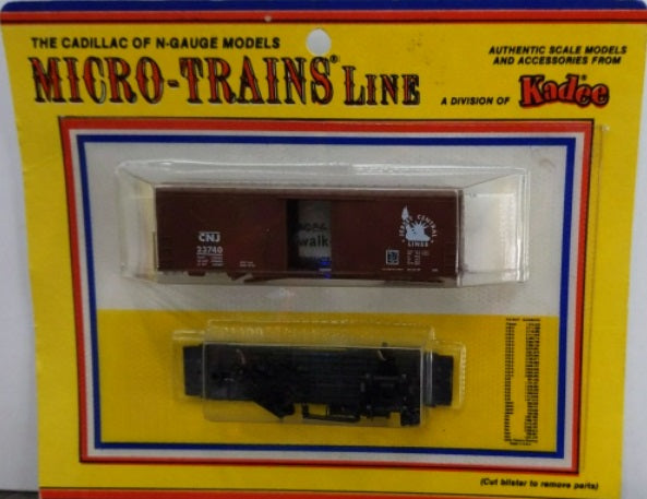 Kadee N Micro Trains Line CNJ Box Car # 23740 Kit