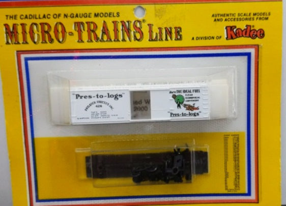 Kadee 081684-1 N Micro Trains Line Pres-to-logs Box Car Kit