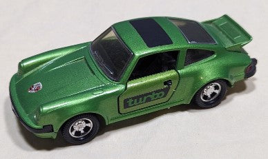 Matchbox K-70 1:43 Super Kings Lime Green Porsche Turbo