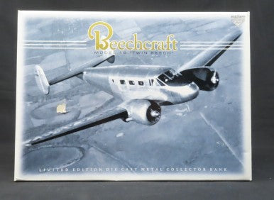 Liberty Classic 388500 Beechcraft Model 18 "Twin Beech" Metal Collector Bank