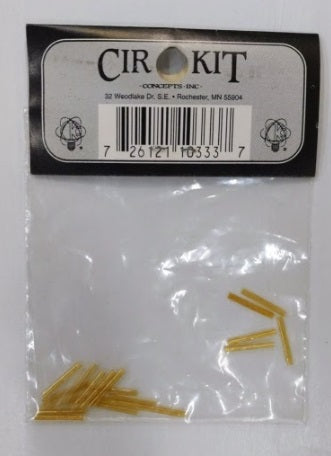 Cir-Kit Concepts CK1033-3 Clear Heat Shrink Tubes (Pack of 12)