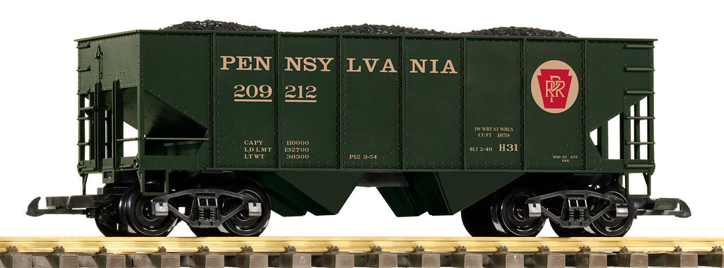 Piko 38955 G Pennsylvania Rib-Side Hopper with Coal Load #209212