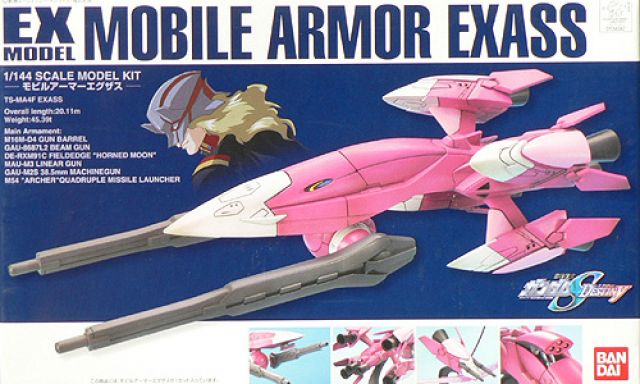Bandai 1134047 1:144 EX-22 Gundam SEED Mobile Armor Exass Plastic Model Kit