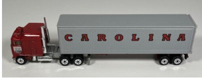 Road Champs 1993 1:87 Die-Cast Kenworth Carolina Trucking Co. Tractor Trailer