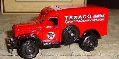 Lledo 1942 1:87 Dodge 4 x 4 Texaco Marfax Specialist Cleaner Lubrication Truck