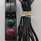 Lionel 5122-2 O Gauge Black Switch Controller with Wire and Lights