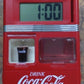 Coca-Cola 4518C 1998 Coca-Cola Soda Machine Retro Coin Bank Digital&Alarm Clock