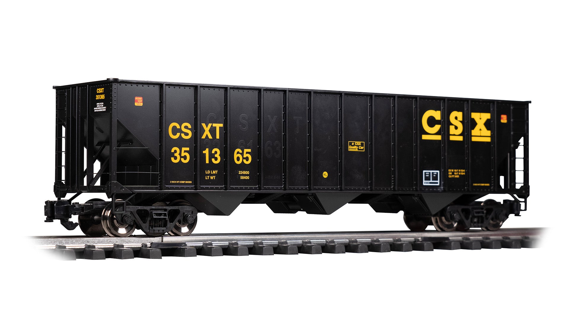 Bachmann 93652 G CSX Bethlehem Steel 100-Ton 3-Bay Hopper #326123