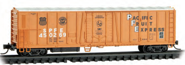 Micro-Trains 08100051 N SPFE 51' Rib Side Mechanical Reefer #450269