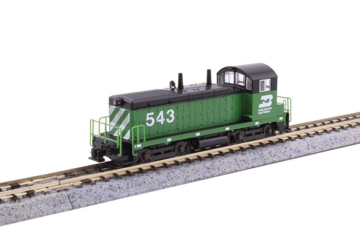 Kato 176-4378 N Burlington Northern NW2 Diesel Locomotive #543