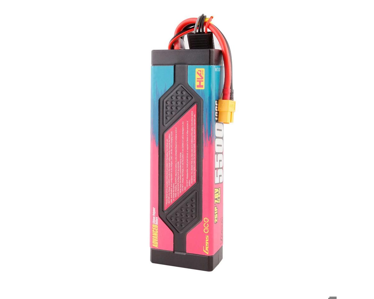 Gens Ace 55002S10X6 G-Tech Advanced Smart 2S 100C LiHV Battery 100C with XT60
