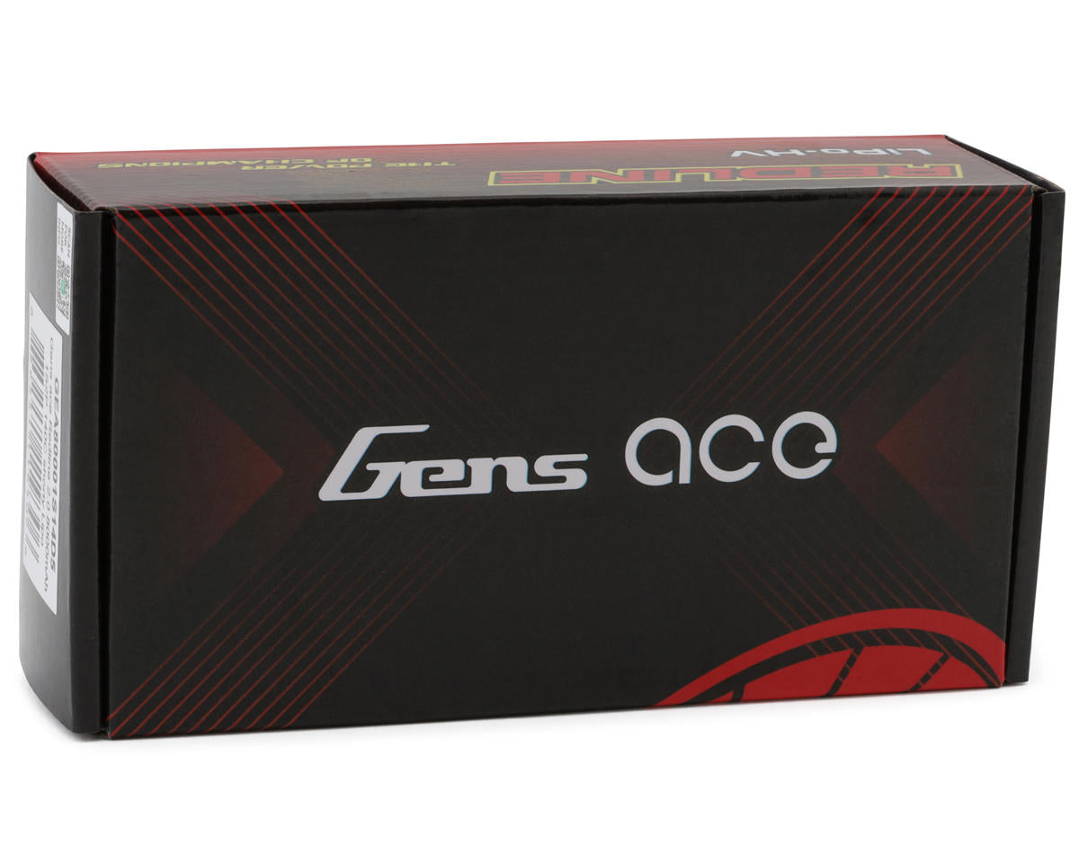 Gens Ace 80001S14D5 Redline 2.0 1S Shorty LiHV Battery 140C with 5mm Bullets