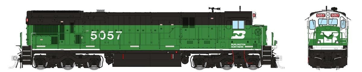 Rapido Trains 042603 HO BN C36-7 Diesel Locomotive DC/DCC/Sound #5057