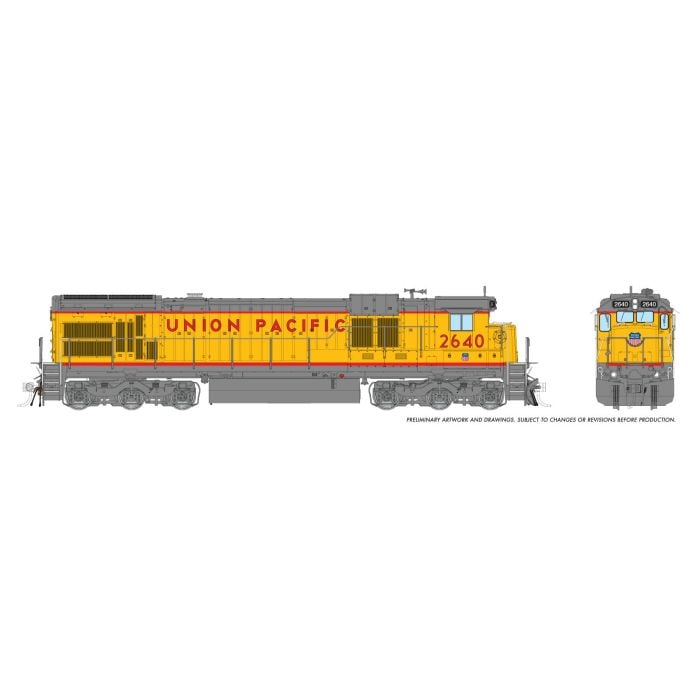 Rapido Trains 042626 HO UP - 1996 C36-7 Diesel Locomotive DC/DCC/Sound #2609