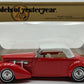 Matchbox Y-18 35:1 Models of Yesteryear Red W/White Top 1937 Cord 812