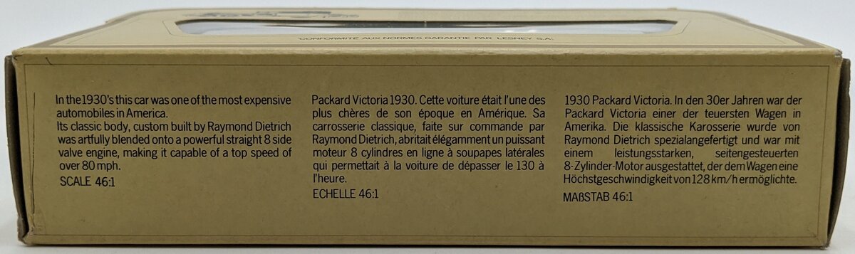 Matchbox Y-15 46:1 Models of Yesteryear Red & Black 1930 Packard Victoria