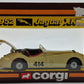 Corgi 804 1:36 Die-Cast 50's Classics Cream 1952 Jaguar XK120 Convertible#414