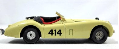 Corgi 804 1:36 Die-Cast 50's Classics Cream 1952 Jaguar XK120 Convertible#414