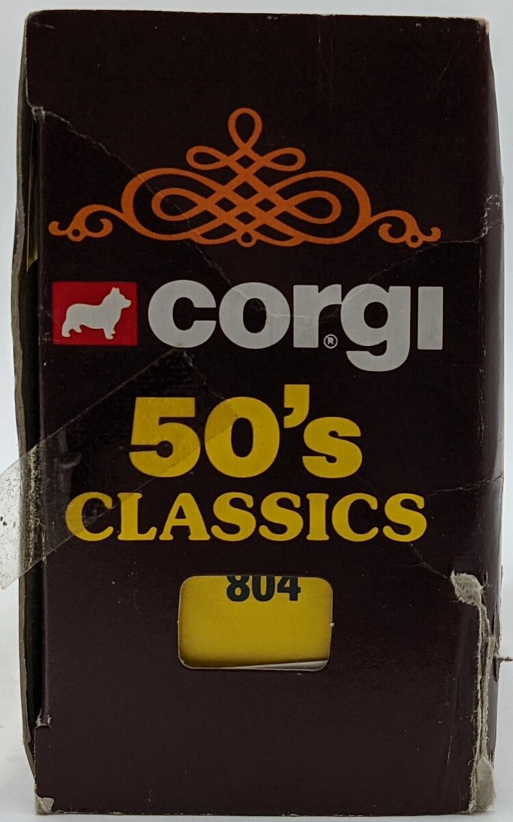 Corgi 804 1:36 Die-Cast 50's Classics Cream 1952 Jaguar XK120 Convertible#414