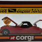 Corgi 803 1:36 Die Cast 50's Classics 1953 Red/Black Jaguar XK120