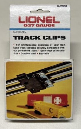 Lionel 6-2901 O27 Gauge Track Clips in Separate Sale Box (Box of 12)