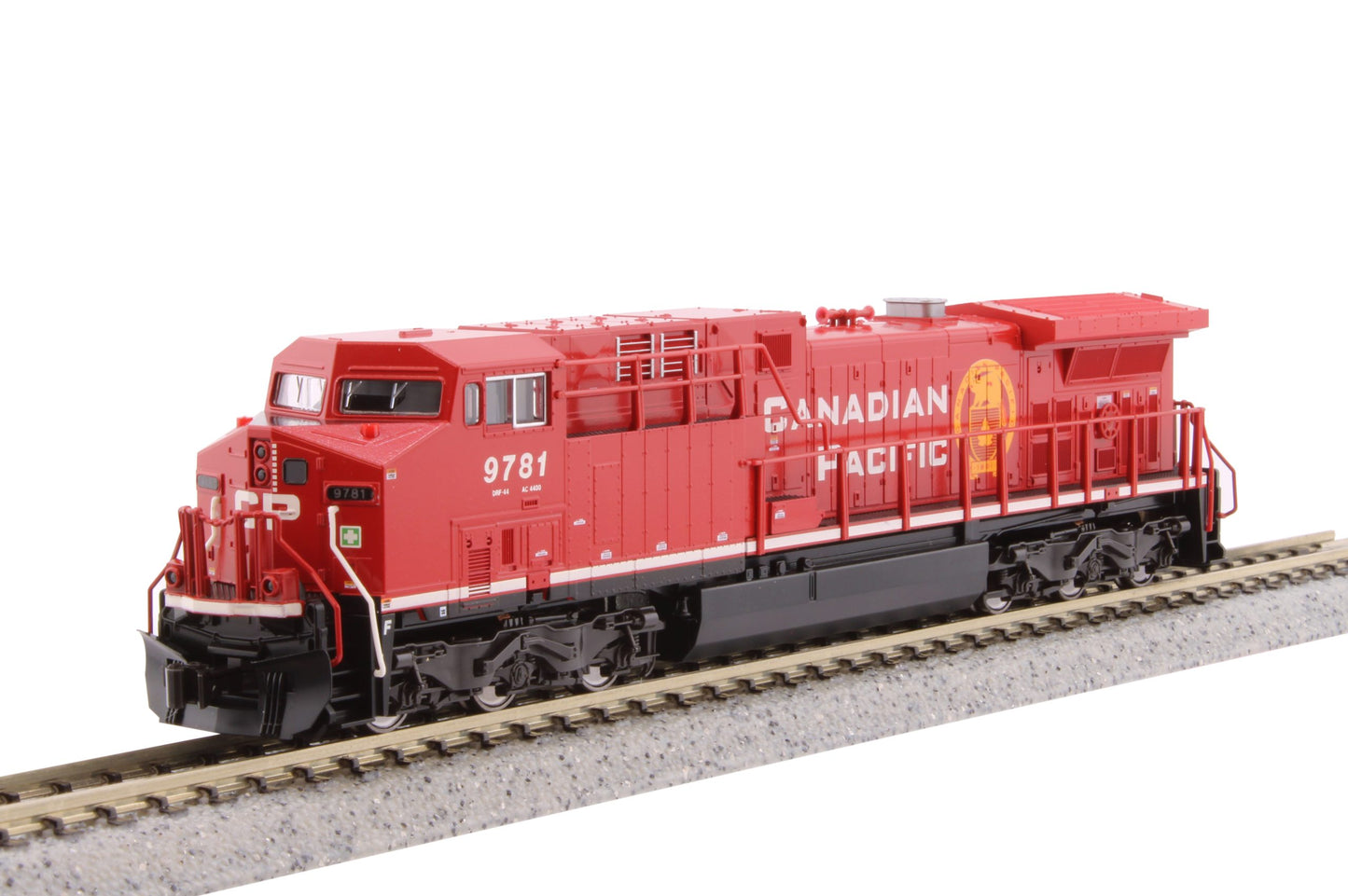 Kato 176-7217-DCC N Canadian Pacific AC4400CW Diesel Locomotive w/DCC #9781