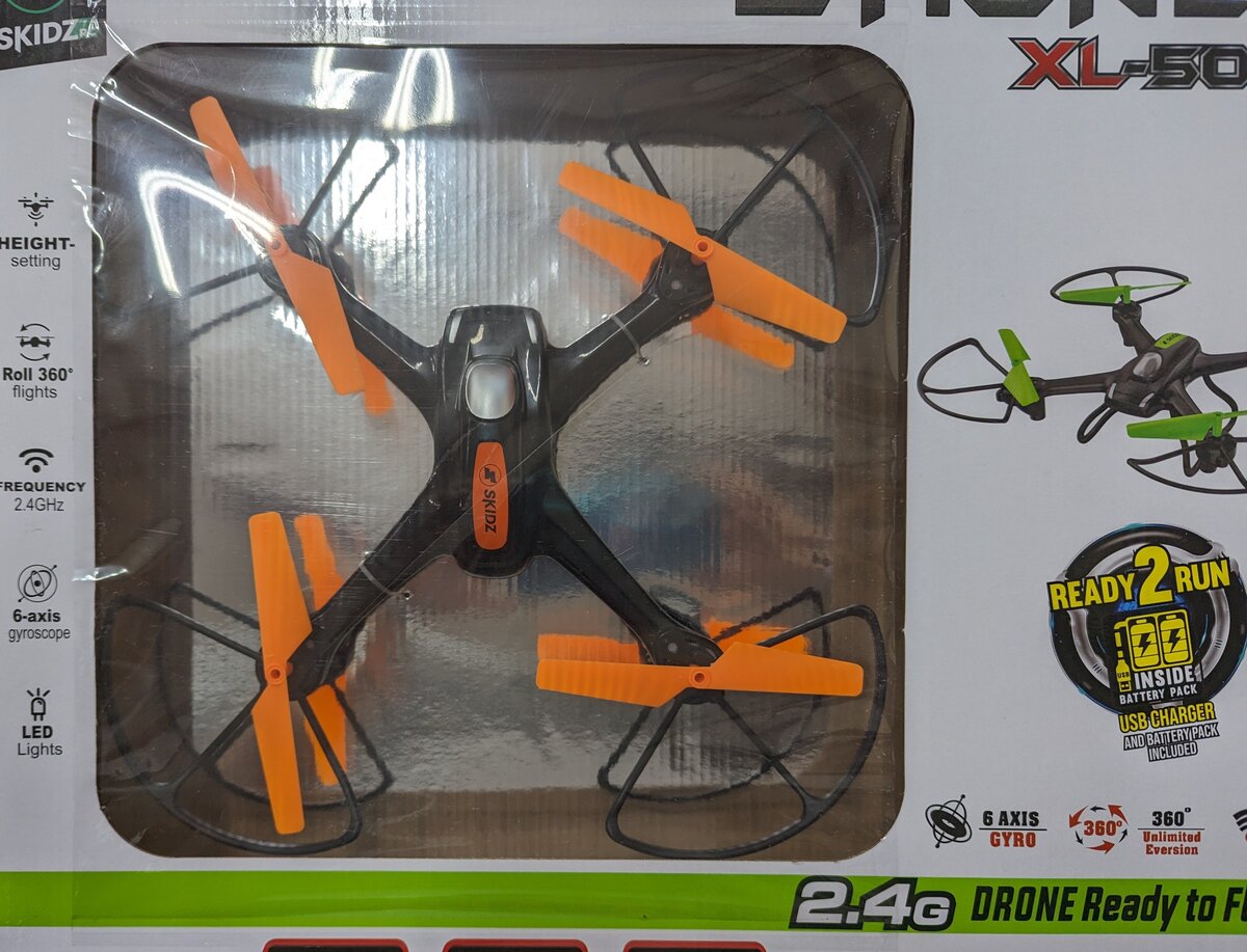 Misco Toys MT1322 Skidz RC Drone XL-50 Ready To Fly