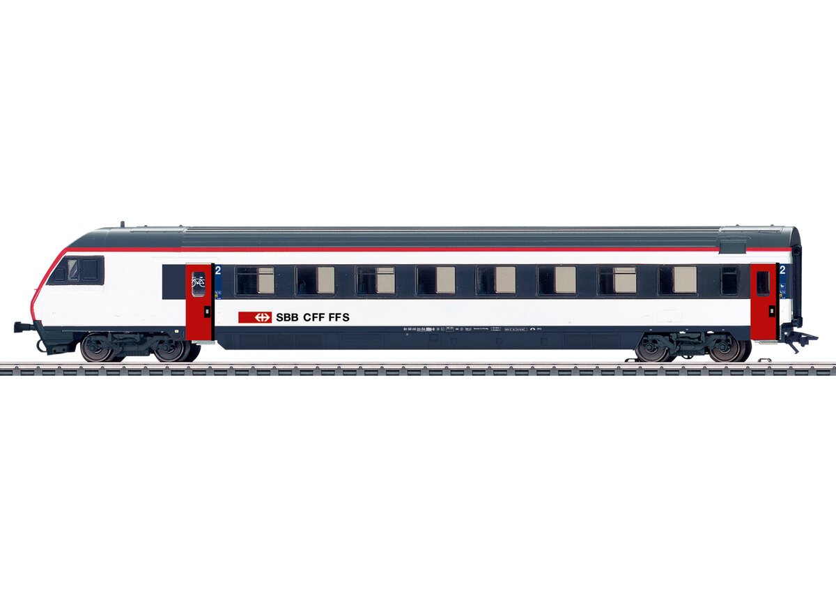 Marklin 42177 HO Mark IV Type Bt Express Train Cab Control Car SBB CFF FFS