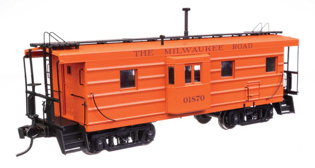 Walthers 920-103652 HO Milwaukee Road MILW Road Rib Sided Caboose #01870